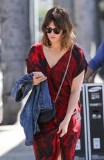 MANDY MOORE Out in Los Angeles 03/23/2016