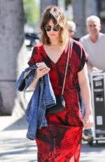 MANDY MOORE Out in Los Angeles 03/23/2016