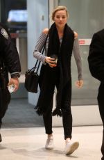 MARGOT ROBBIE Arrives at JFK Airport in New York 03/02/2016