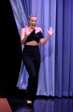 MARGOT ROBBIE at Tonight Show With Jimmy Fallon in New York 03/01/2016