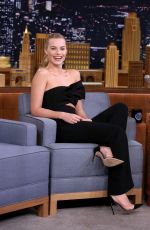 MARGOT ROBBIE at Tonight Show With Jimmy Fallon in New York 03/01/2016