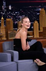 MARGOT ROBBIE at Tonight Show With Jimmy Fallon in New York 03/01/2016