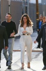 MARIA MENOUNOS Arrives at Jimmy Kimmel Live in Hollywood 03/14/2016