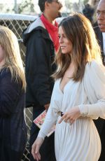 MARIA MENOUNOS Arrives at Jimmy Kimmel Live in Hollywood 03/14/2016
