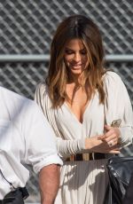 MARIA MENOUNOS Arrives at Jimmy Kimmel Live in Hollywood 03/14/2016