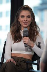 MARIA MENOUNOS at AOL Build Speakers Series in New York 03/09/2016