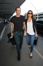 MARIA MENOUNOS at Los Angeles International Airport 03/11/2016