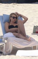 MARIA SHARAPOVA in Bikini at a Beach in Los Cabos 03/27/2016