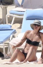 MARIA SHARAPOVA in Bikini at a Beach in Los Cabos 03/27/2016