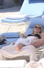 MARIA SHARAPOVA in Bikini at a Beach in Los Cabos 03/27/2016