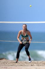 MARIA SHARAPOVA on the Beach in Santa Monica 03/09/2016