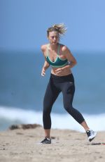 MARIA SHARAPOVA on the Beach in Santa Monica 03/09/2016