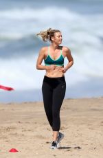 MARIA SHARAPOVA on the Beach in Santa Monica 03/09/2016