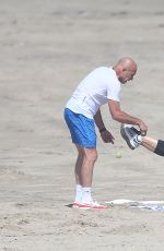 MARIA SHARAPOVA on the Beach in Santa Monica 03/09/2016