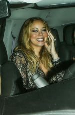 MARIAH CAREY Leaves Dan Tana