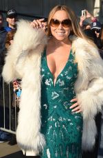 MARIAH CAREY Leaves Her Hotel in London 03/17/2016