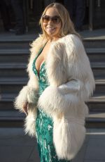MARIAH CAREY Leaves Her Hotel in London 03/17/2016