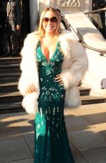 MARIAH CAREY Leaves Her Hotel in London 03/17/2016