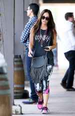 MEGAN FOX at Sugar Fish Restaurant in Los Angeles 03/02/2016