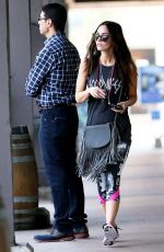 MEGAN FOX at Sugar Fish Restaurant in Los Angeles 03/02/2016