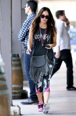 MEGAN FOX at Sugar Fish Restaurant in Los Angeles 03/02/2016
