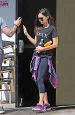 MEGAN FOX Leaves Sweet Butter Cafe in Studio City 03/02/2016