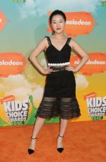 MEGAN LEE at Nickelodeon’s 2016 Kids’ Choice Awards in Inglewood 03/12/2016