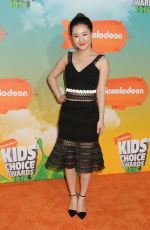 MEGAN LEE at Nickelodeon’s 2016 Kids’ Choice Awards in Inglewood 03/12/2016