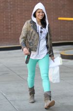 MICHELLE RODRIGUEZ Out and About in Beverly Hills 03/14/2016