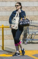 MICHELLE TRACHTENBERG Out Shopping in Los Angeles 03/16/2016