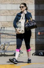 MICHELLE TRACHTENBERG Out Shopping in Los Angeles 03/16/2016