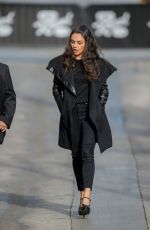 MILA KUNIS Leaves Jimmy Kimmel Live in Hollywood 03/28/2016