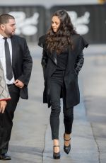 MILA KUNIS Leaves Jimmy Kimmel Live in Hollywood 03/28/2016