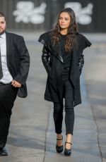 MILA KUNIS Leaves Jimmy Kimmel Live in Hollywood 03/28/2016