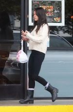 MILA KUNIS Out for Lunch in Los Angele 03/07/2016