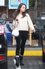 MILA KUNIS Out for Lunch in Los Angele 03/07/2016