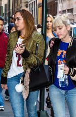 MILEY CYRUS Leaves Madison Square Garden in New York 03/26/2016