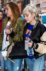 MILEY CYRUS Leaves Madison Square Garden in New York 03/26/2016