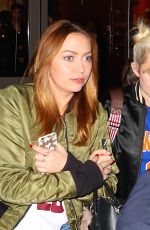 MILEY CYRUS Leaves Madison Square Garden in New York 03/26/2016