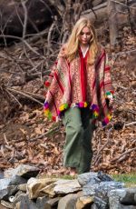 MILEY CYRUS on the Set of Woody Allen