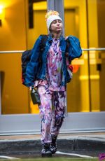 MILEY CYRUS Out and About in New York 03/14/2016