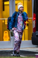 MILEY CYRUS Out and About in New York 03/14/2016