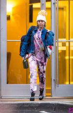MILEY CYRUS Out and About in New York 03/14/2016