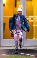 MILEY CYRUS Out and About in New York 03/14/2016