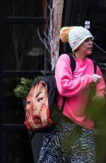 MILEY CYRUS Out and About in New York 03/15/2016