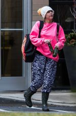 MILEY CYRUS Out and About in New York 03/15/2016