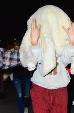 MILEY CYRUS Shopping in Soho 02/29/2016