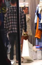 MILEY CYRUS Shopping in Soho 02/29/2016