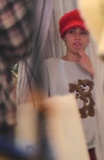 MILEY CYRUS Shopping in Soho 02/29/2016