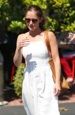 MINKA KELLY Arrives at Mauros Cafe in West Hollywood 03/25/2016
